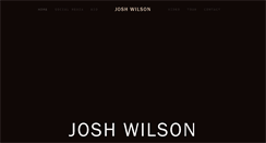 Desktop Screenshot of joshwilsonmusic.com